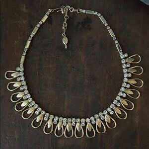 Elegant Gold and Silver Necklace